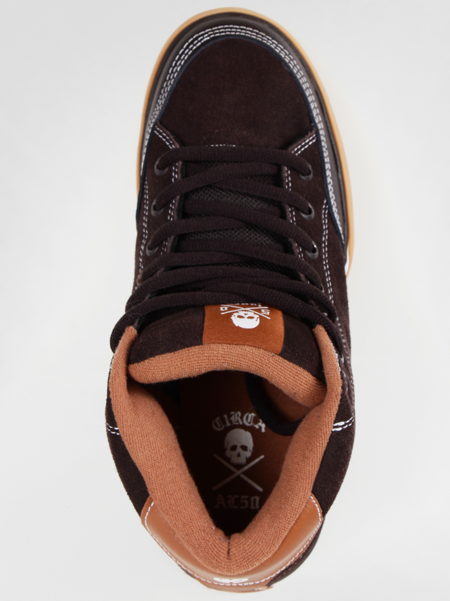 Circa shoes 50 Lopez Mid (chocolate brown/ginger/white)