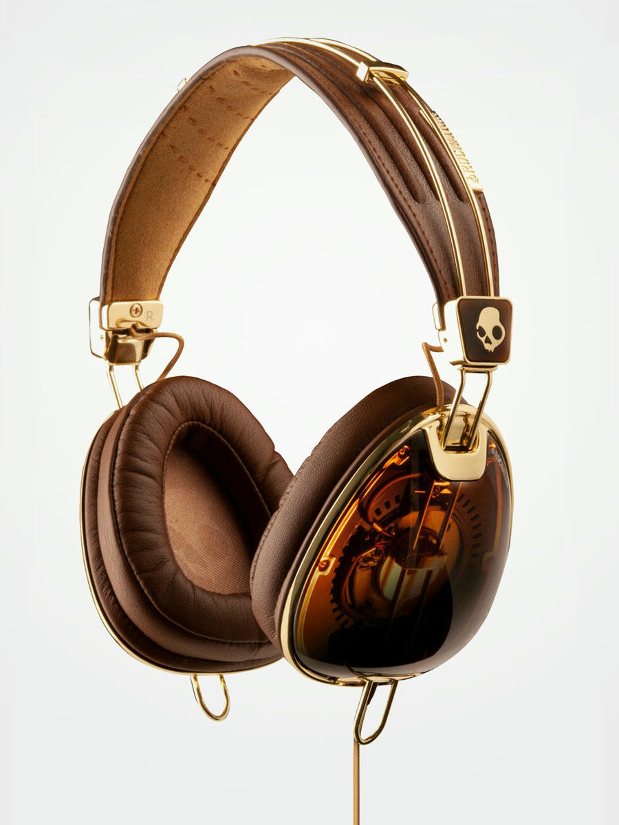 Skullcandy Kopfhörer Aviator Roc Nation (brown/gold)