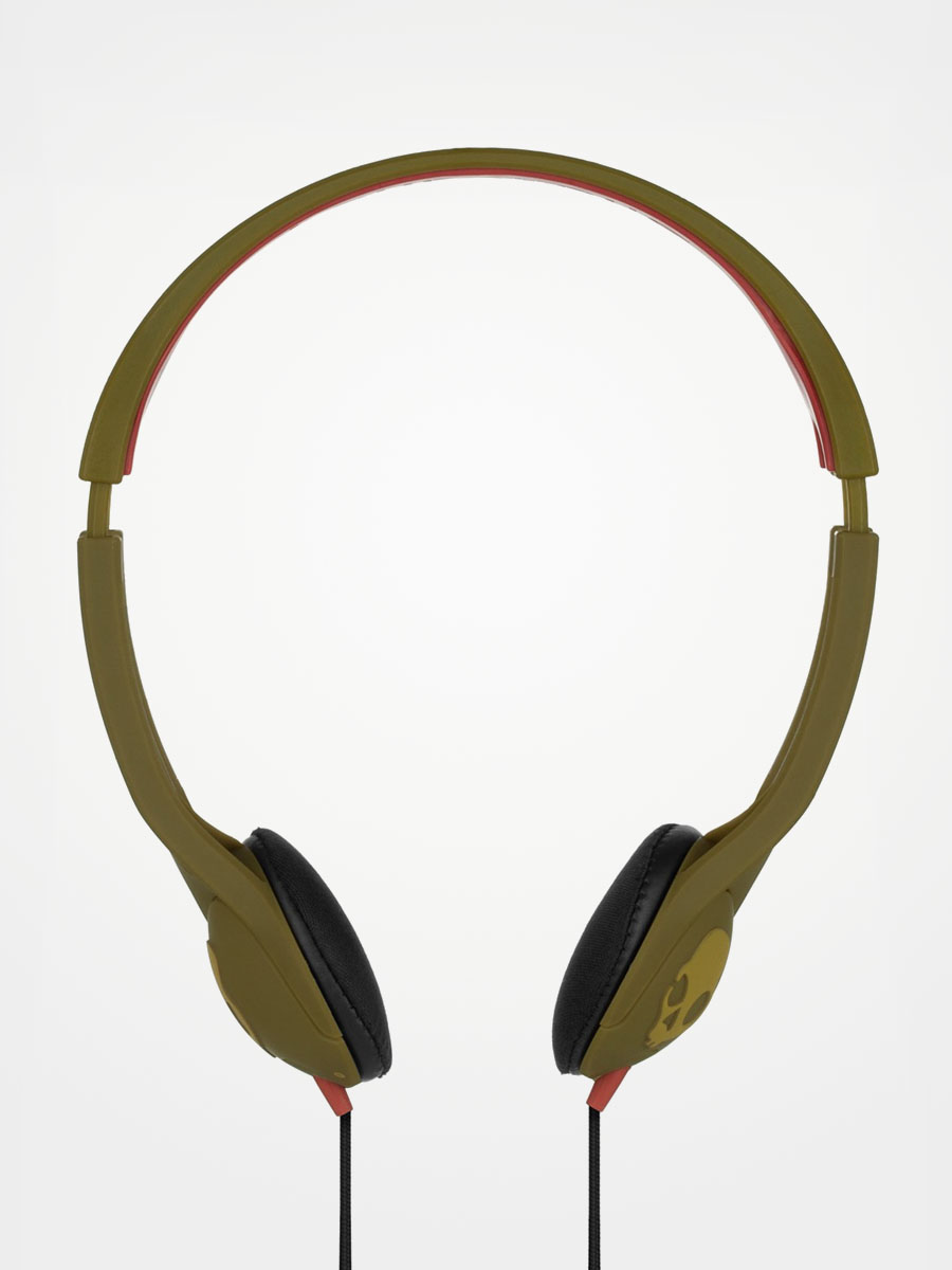 Skullcandy Headphones iCon 2 Mic - green (scout rasta)