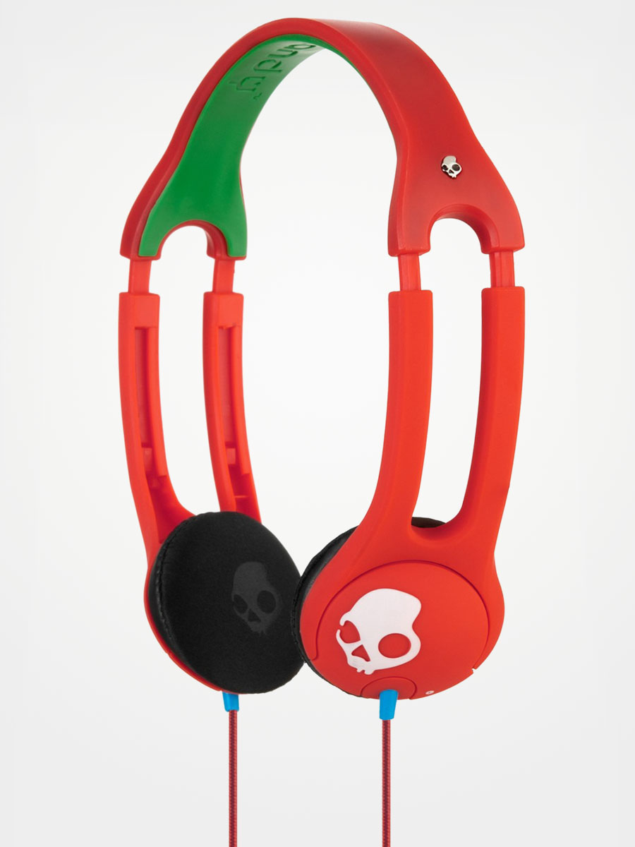 Skullcandy Headphones iCon 2 Mic - red (red)