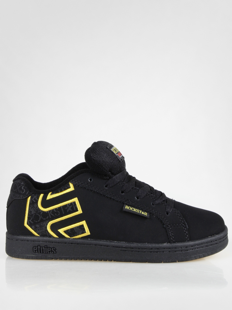 Etnies Kids shoes Rockstar Fader (black/yellow/black)