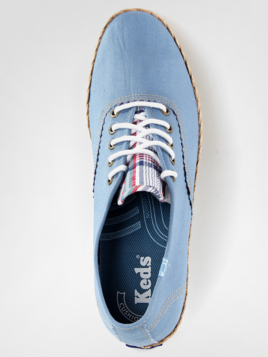 light blue keds shoes