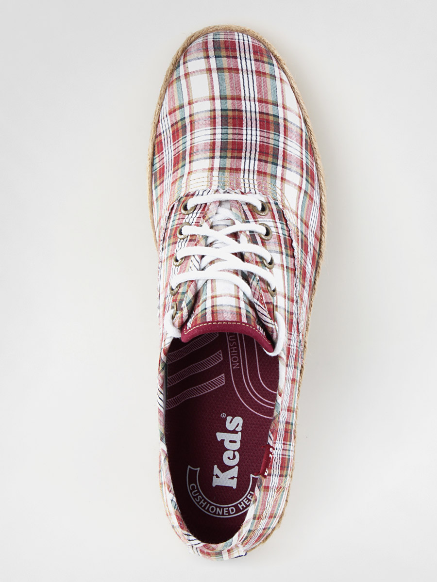 keds champion plaid