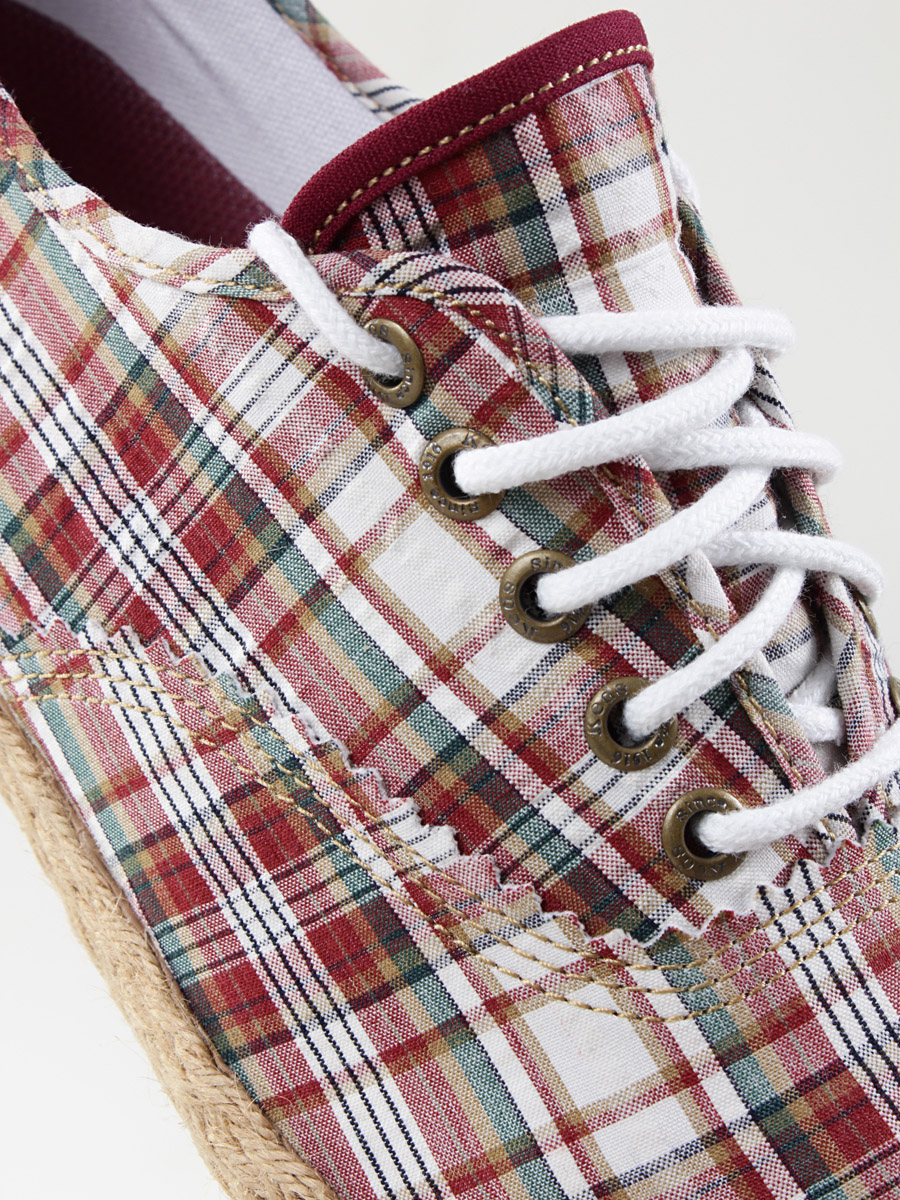 keds champion plaid