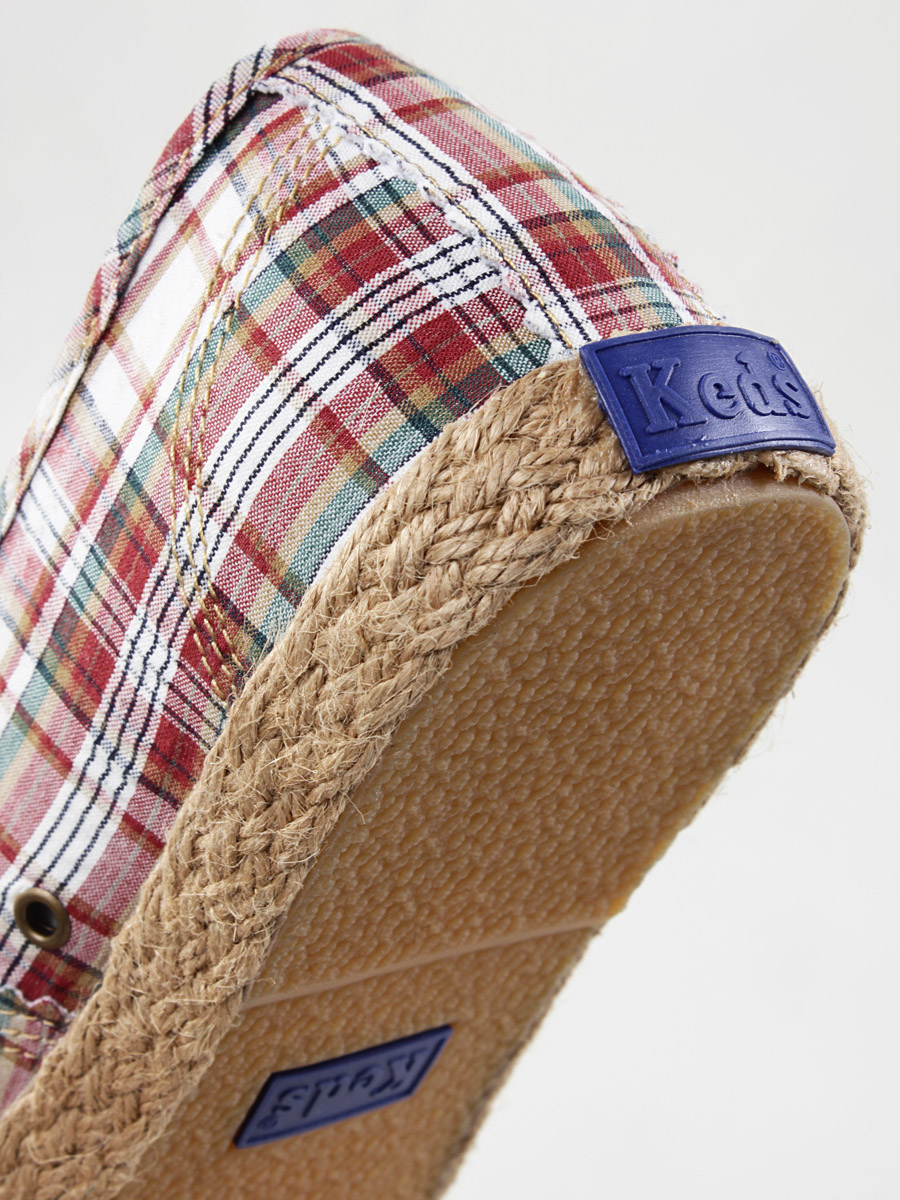 keds champion plaid