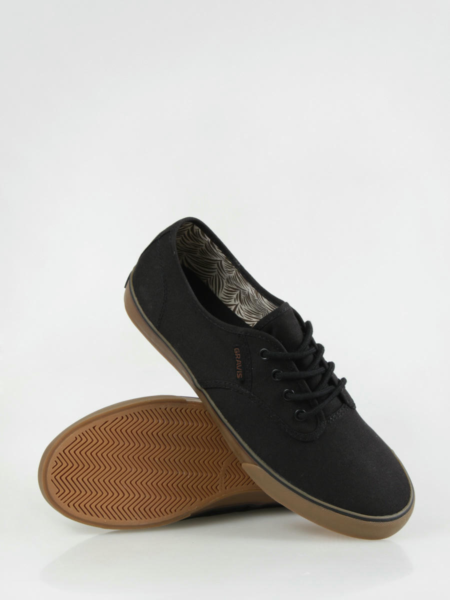 Gravis shoes Slymz black black gum