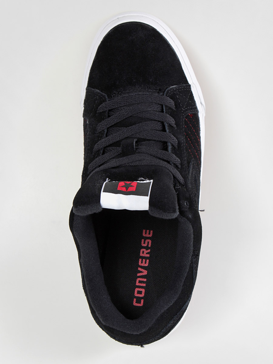 Converse shoes Gates OX (black/red)