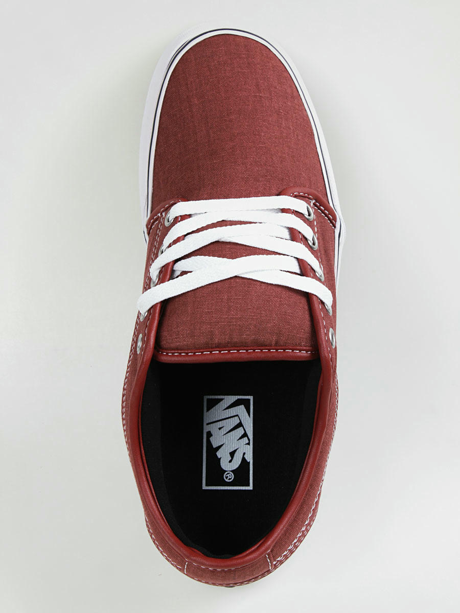 vans chukka low red