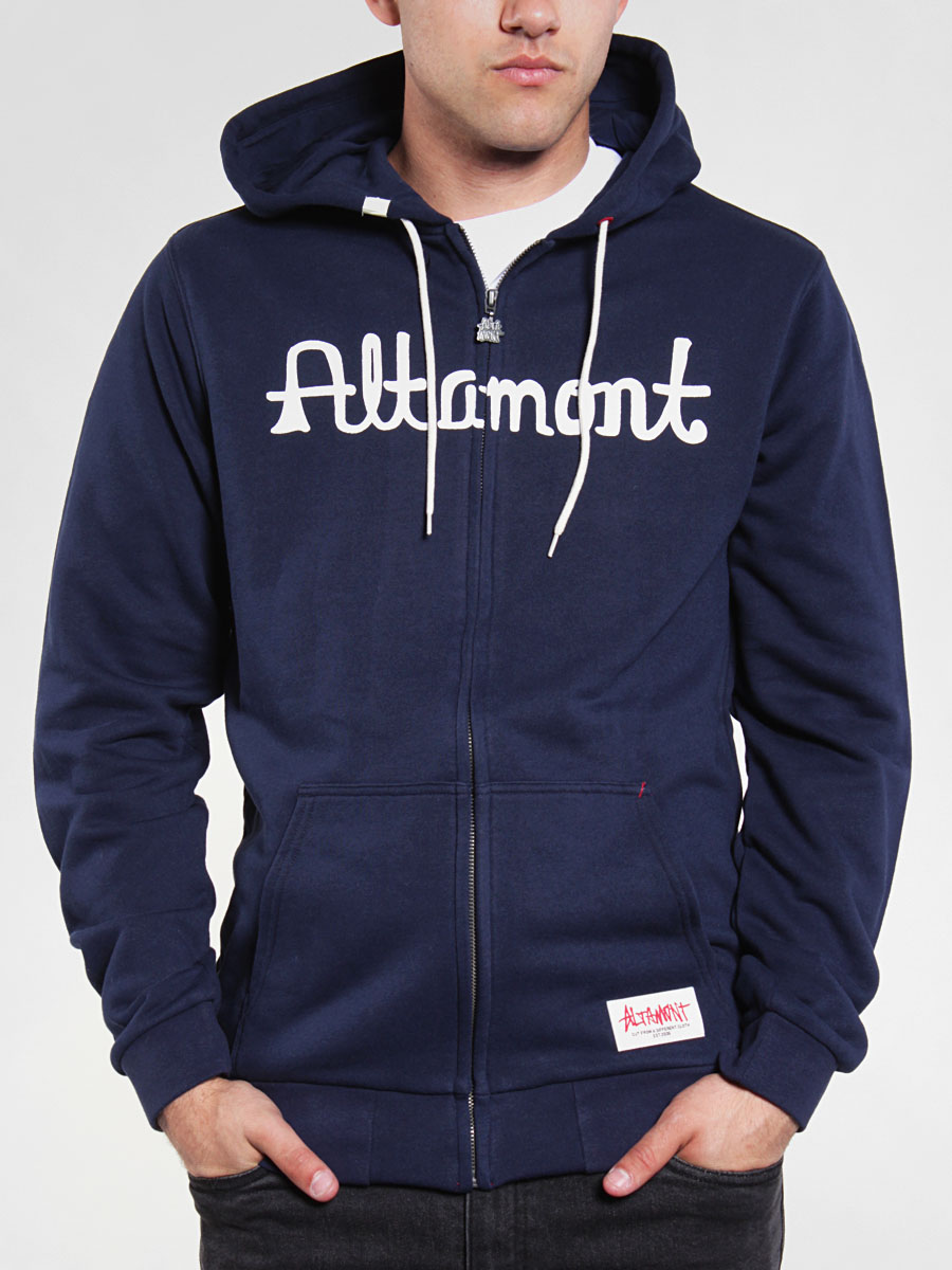 Altamont hoodie Legacy Zip (navy)