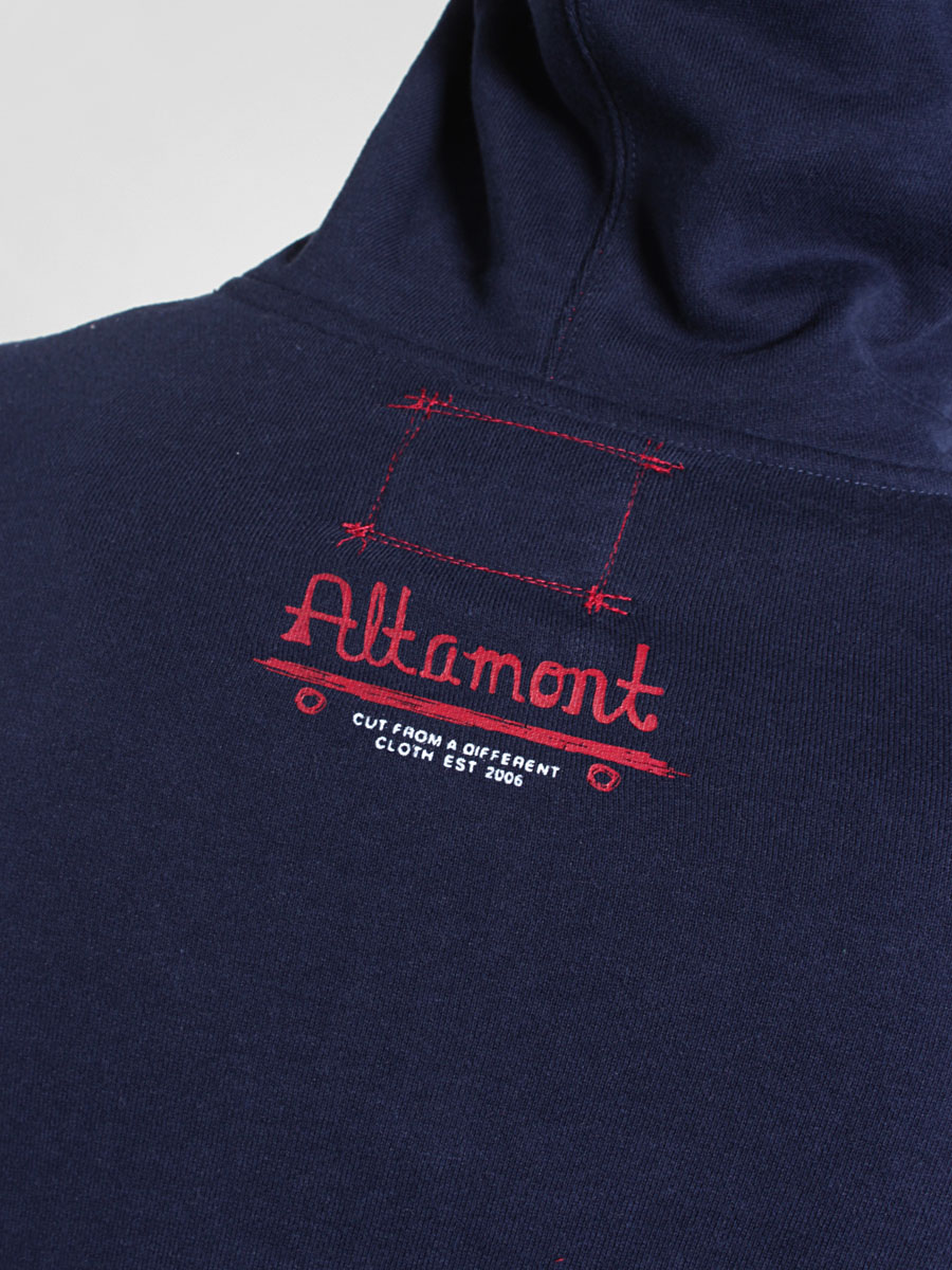 Altamont hoodie Legacy Zip (navy)