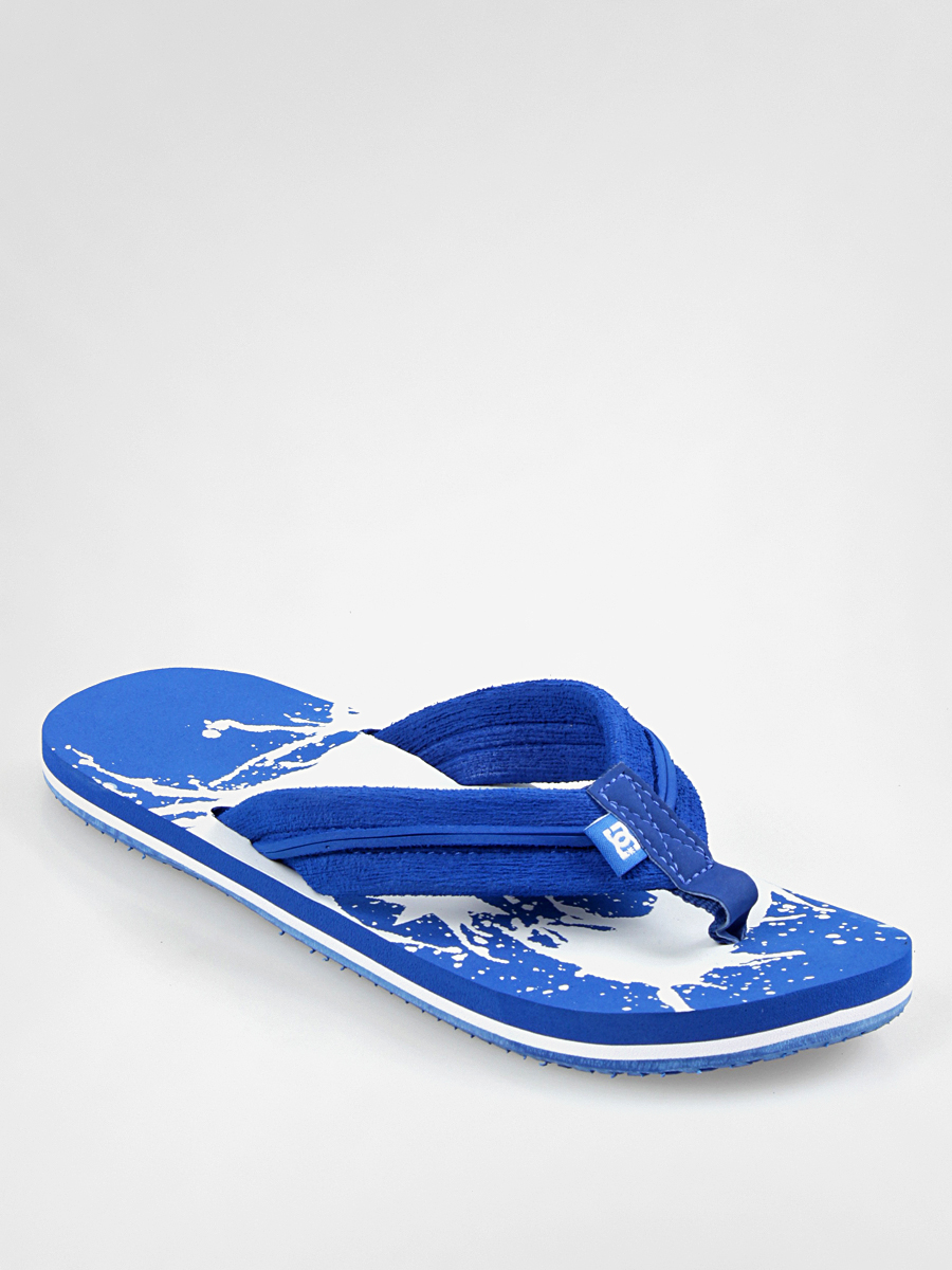 royal blue flip flops