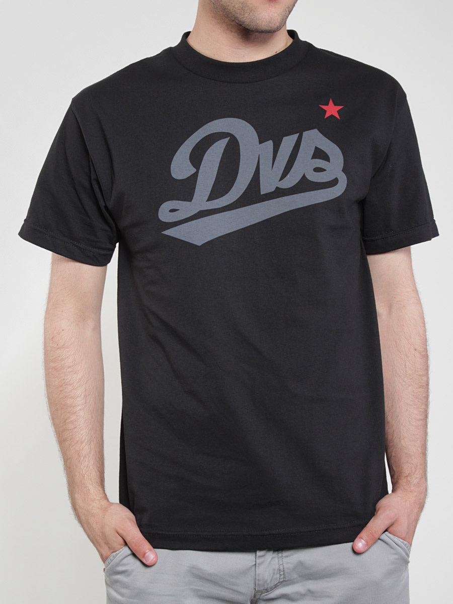 Dvs T Shirt Sport 2 Mb Black