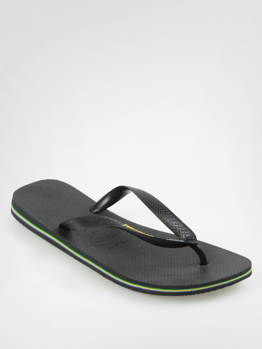 Havaianas brasil logo black hot sale