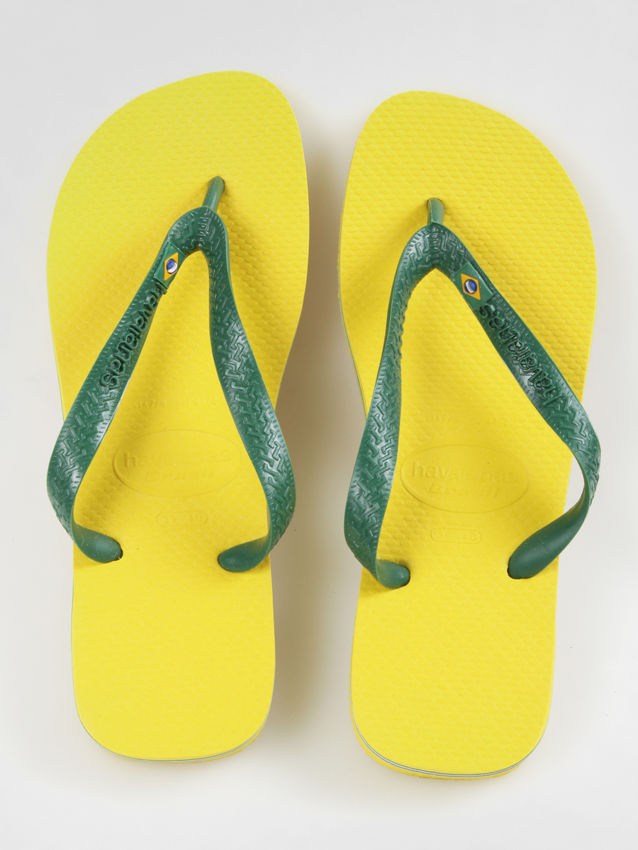 Havaianas Flip Flops Brasil Yellow Citrus