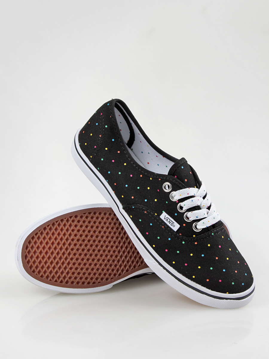 vans authentic lo pro dots