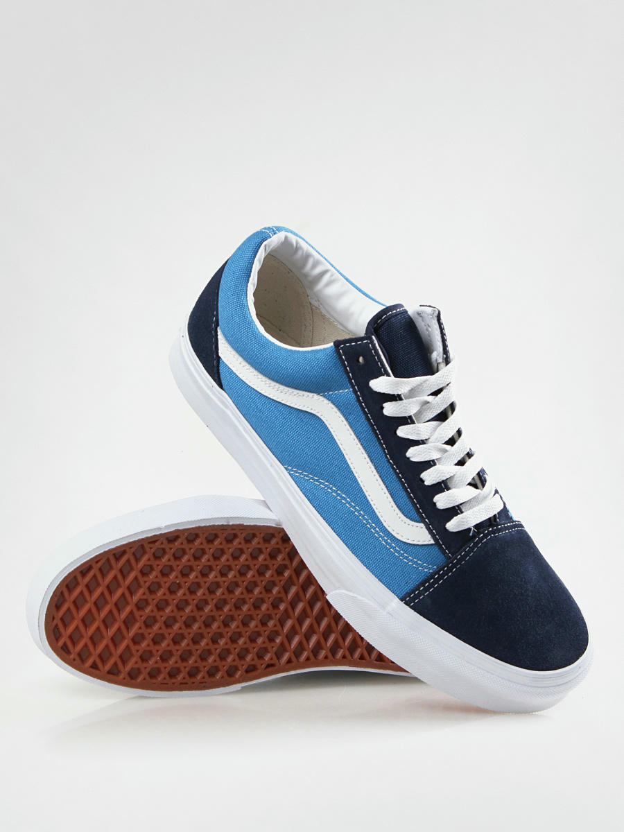 Sky blue store vans