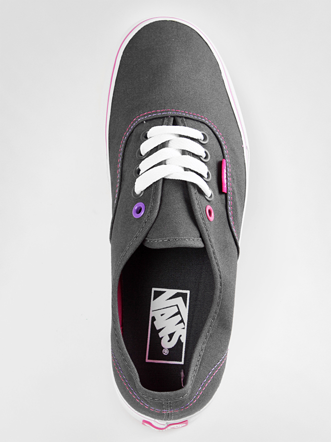 Vans shoes Authentic Wmn (pop/dark shadow/magenta)