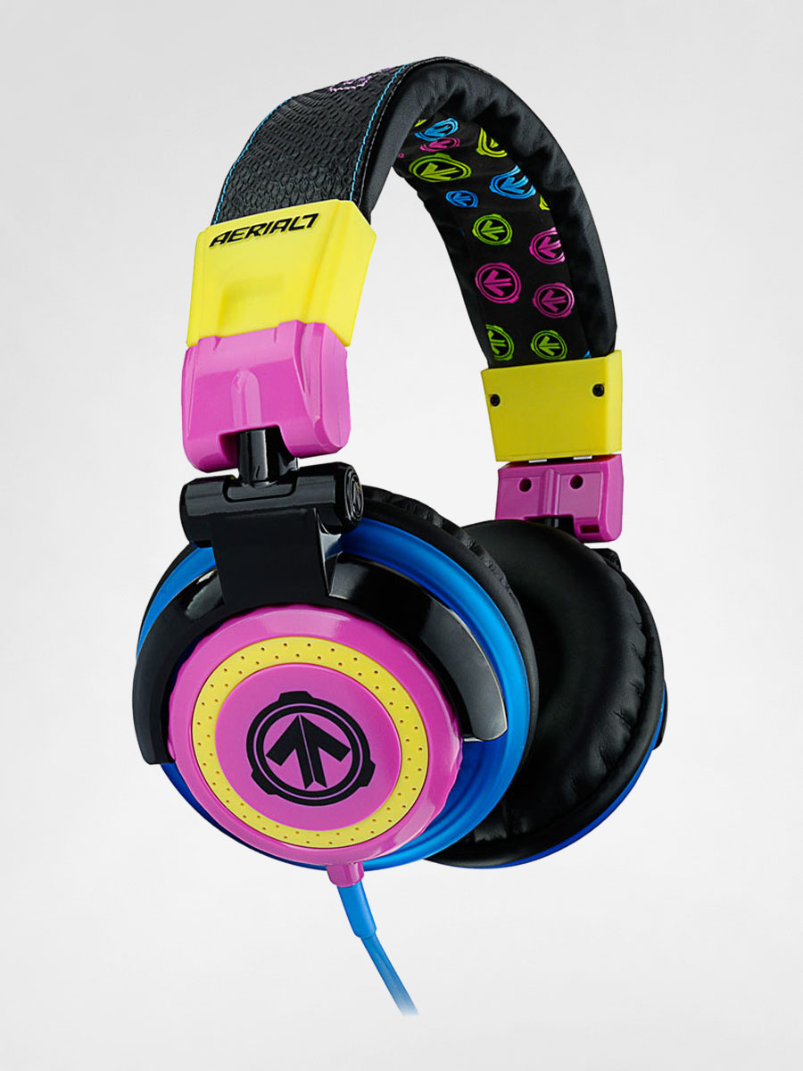 Casque Audio Aerial7 Ohm - Rouge - Pour DJ Et Portable - Micro Intégré, Basses Boostées - Neuf