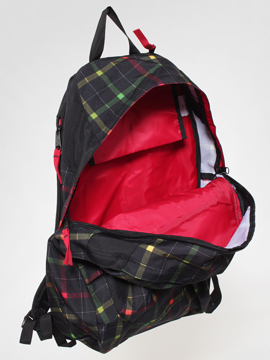 JanSport Backpack Jansport Wasabi (black/rasta london plaid)