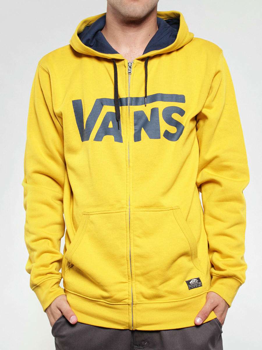 blue and yellow vans hoodie