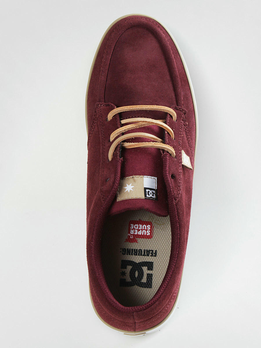 dc shoes burgundy