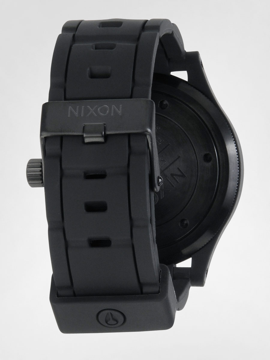 Nixon Watch Rubber 51-30 (matte black/gold)