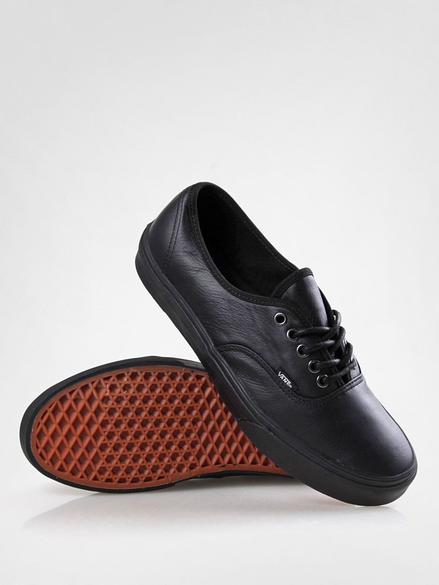 Vans shoes Authentic (italian leather/black/black)