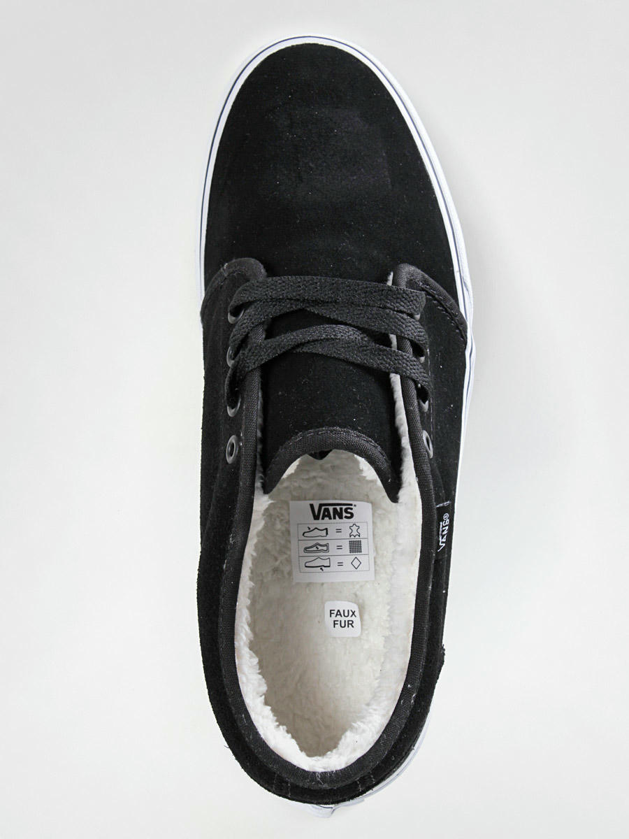 vans vulcanized black