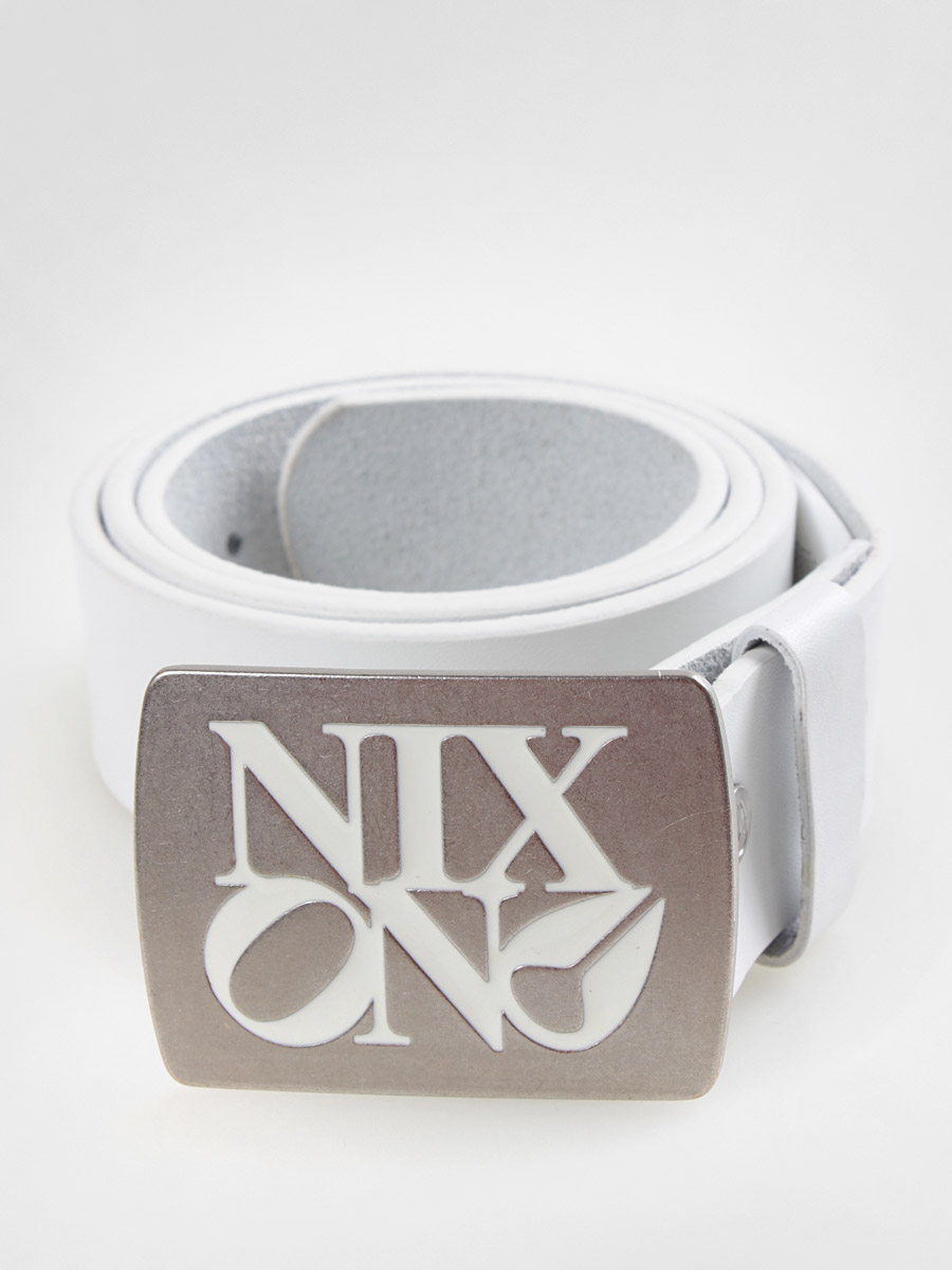 Nixon Belt Enamel Philly (white)