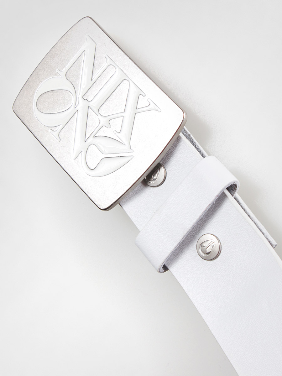 Nixon Belt Enamel Philly (white)