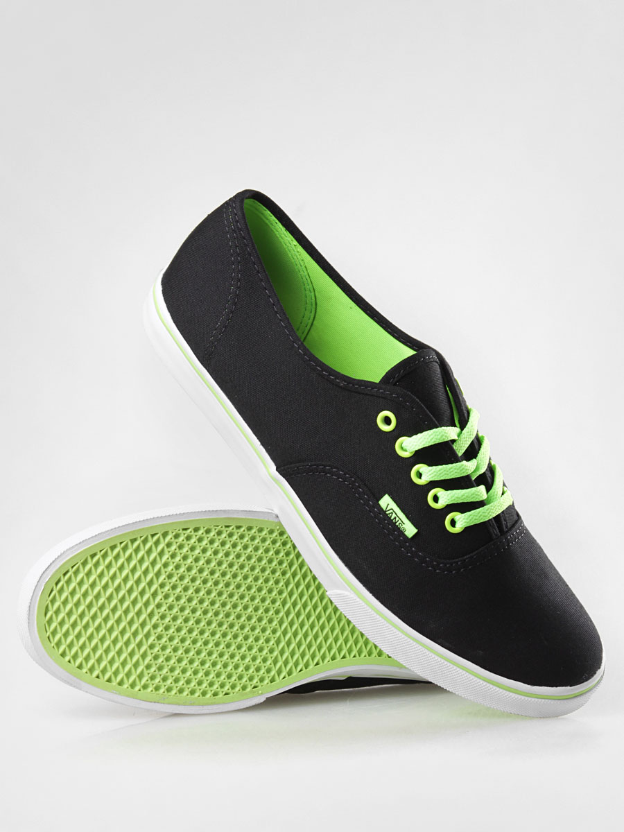 Vans shoes Authentic Lo Pro Wmn black (black/green) - Main Image