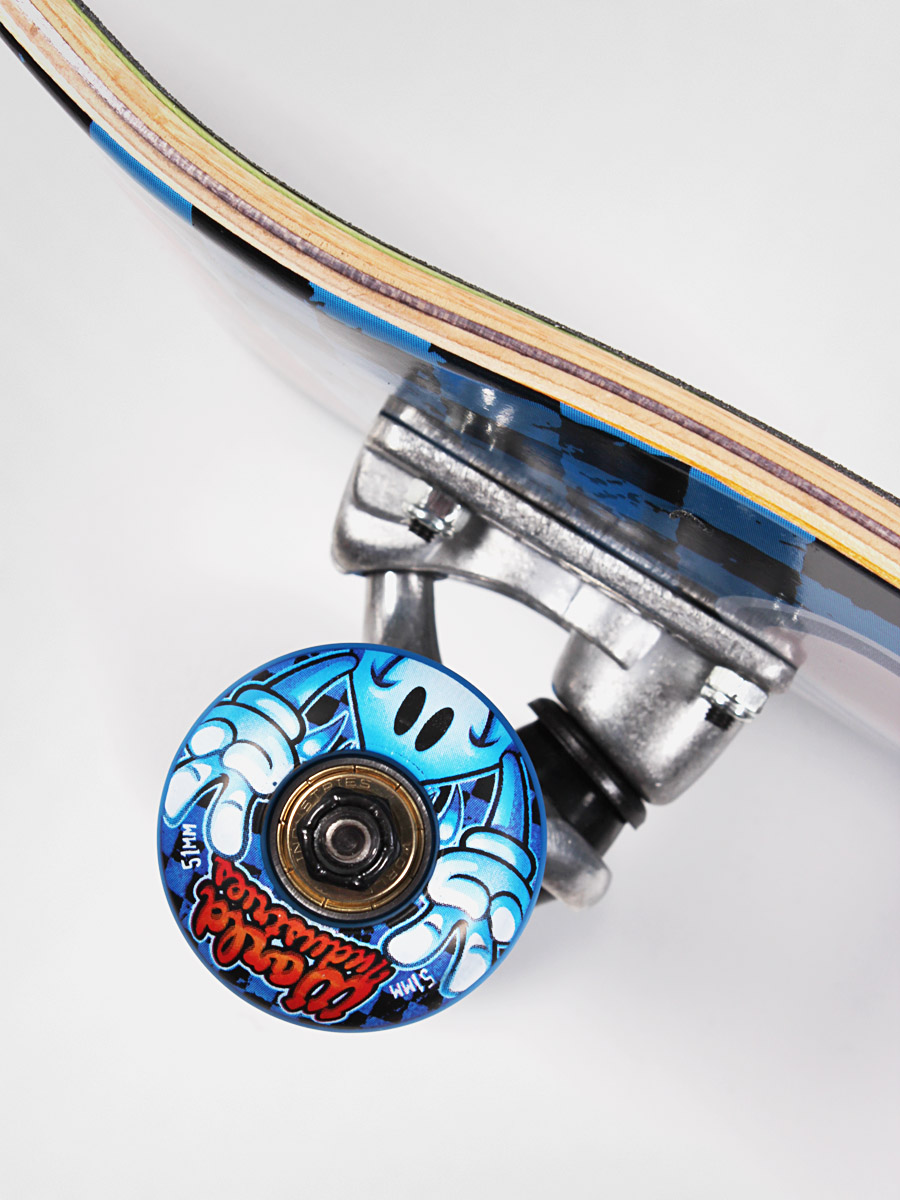 World Industries Skateboard Rough Checker Wet Willy 7.6