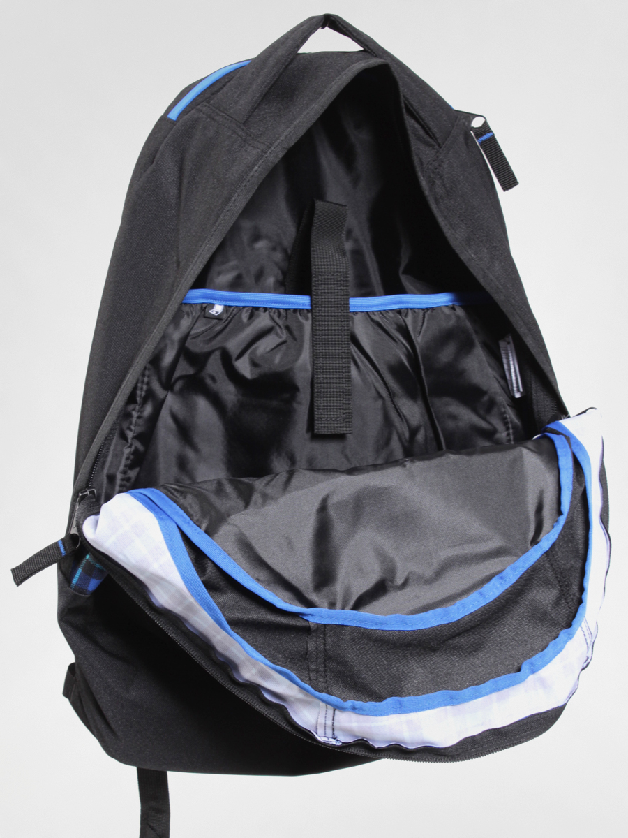 JanSport Backpack Jansport Trinity black blue streak frontier plaid