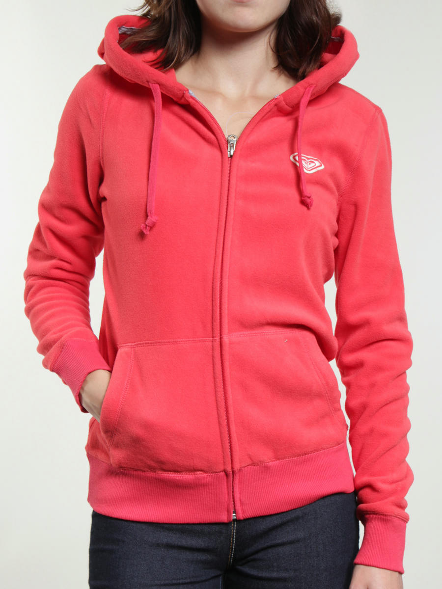 Roxy hoodie Polar WPWPO012 Wmn (crimson red)