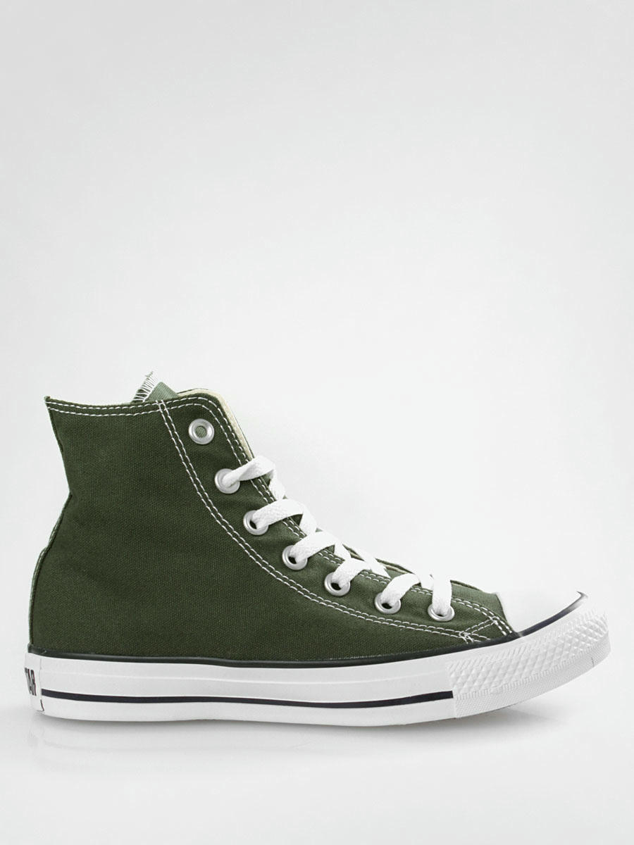 converse chucks high green