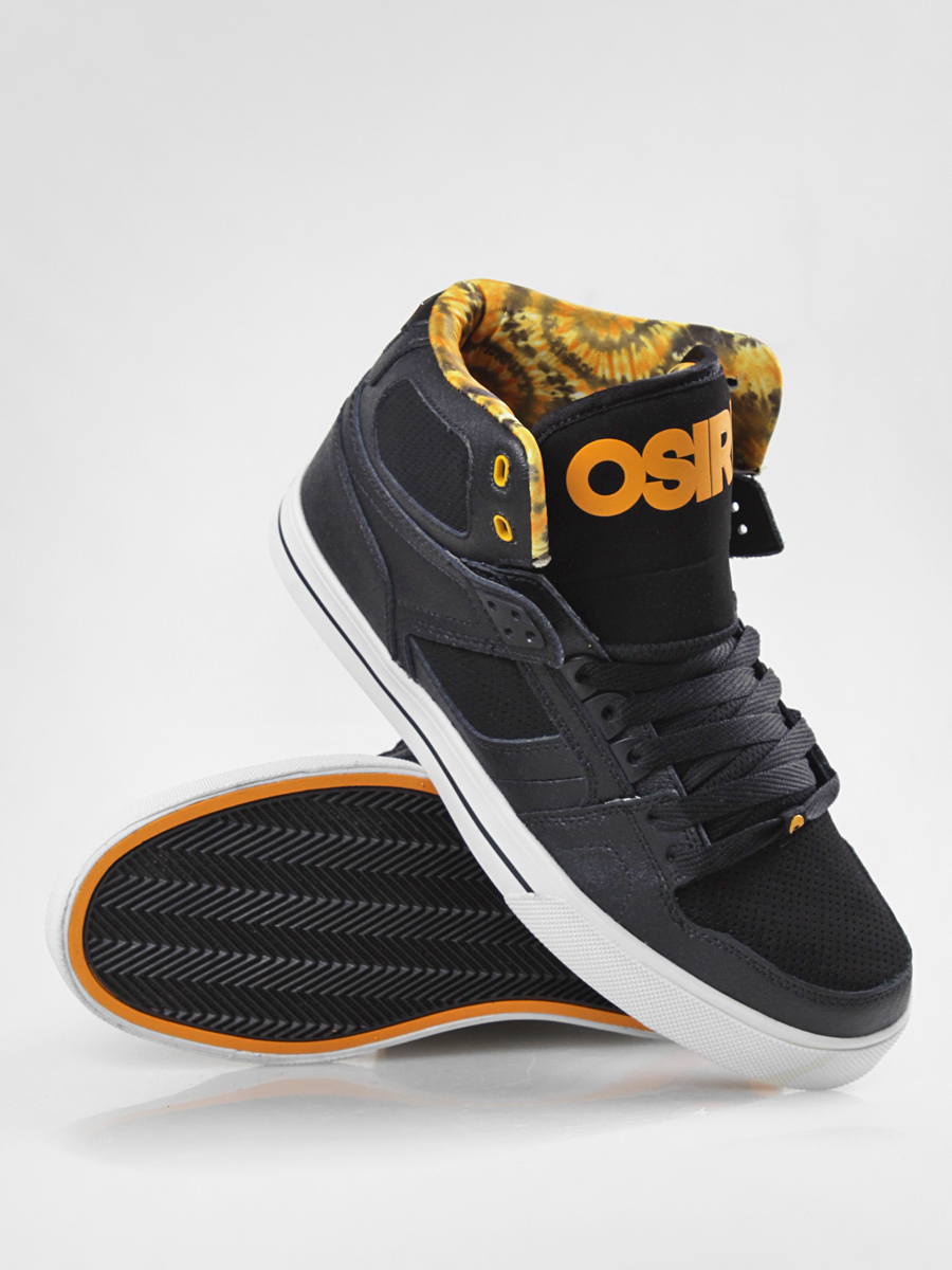 Osiris shoes NYC 83 VLC black blk yel rr bartie