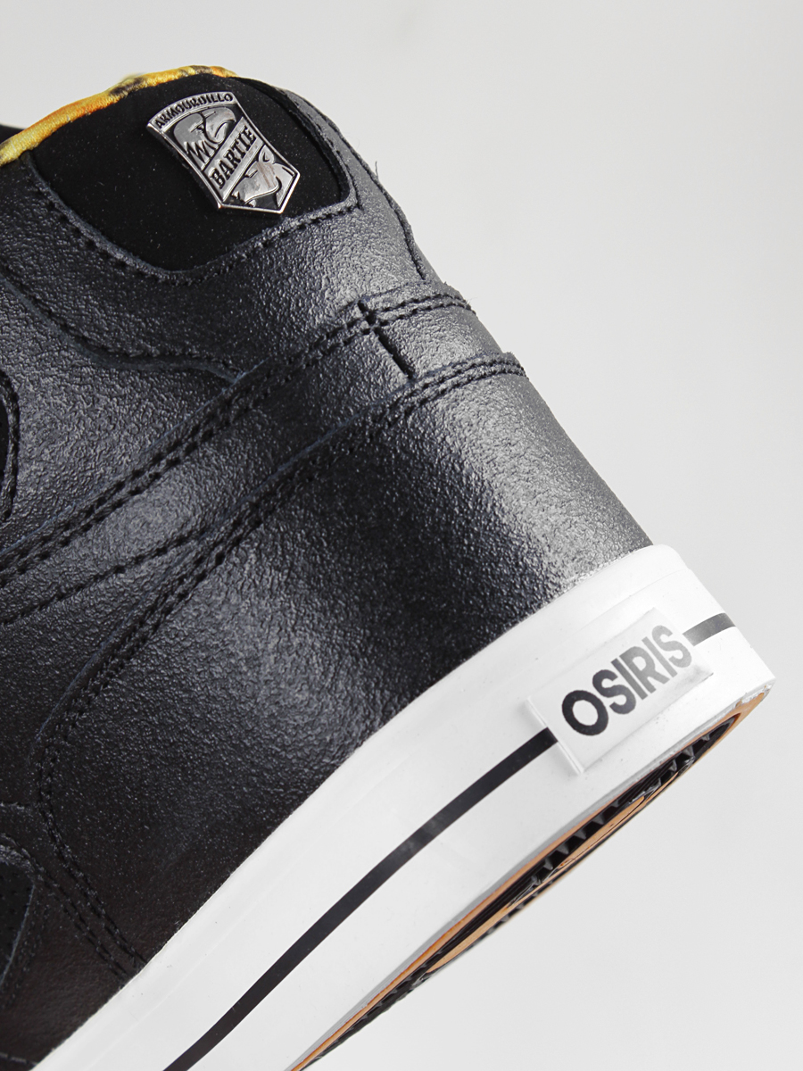 Osiris shoes NYC 83 VLC - black (blk/yel/rr-bartie)