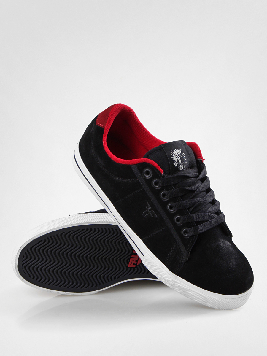 Fallen shoes Bomber black (black/red-jamie thomas)