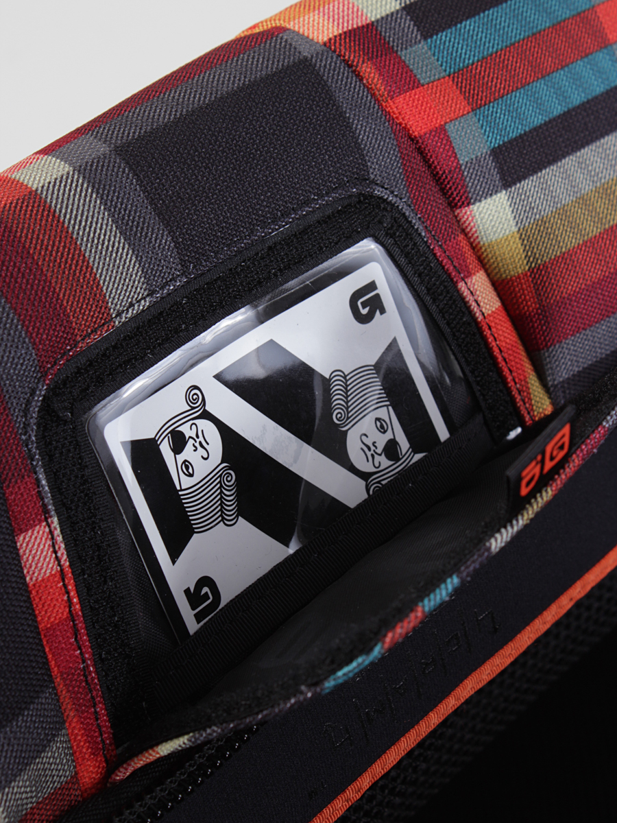 Burton Suitcase Wheelie Double Deck (majesty black plaid)