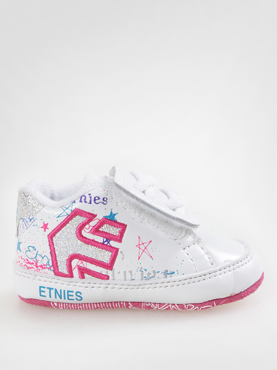 etnies white and pink