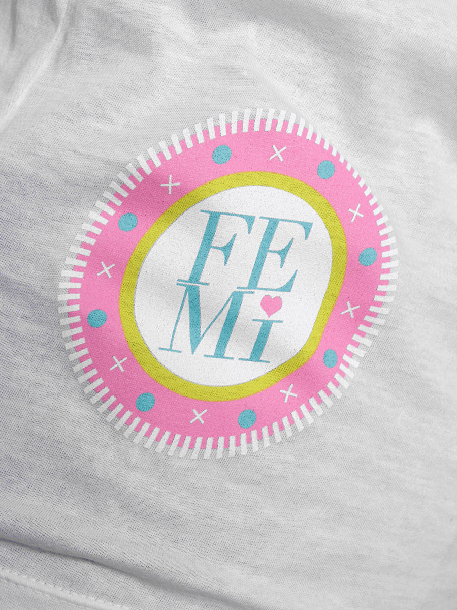 Femi Pleasure T-shirt Lala Wmn (wht)