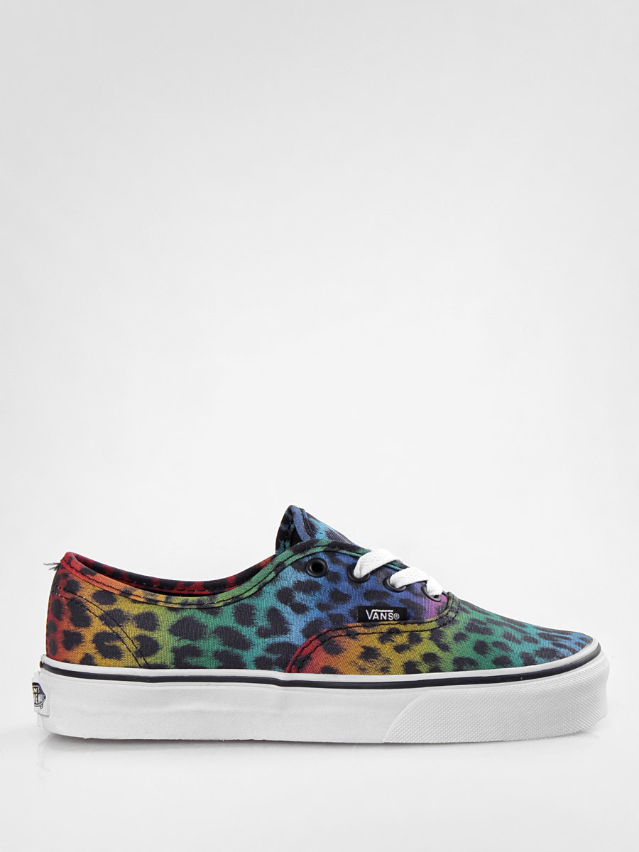 Vans shoes Authentic (leopard/black/rainbow)
