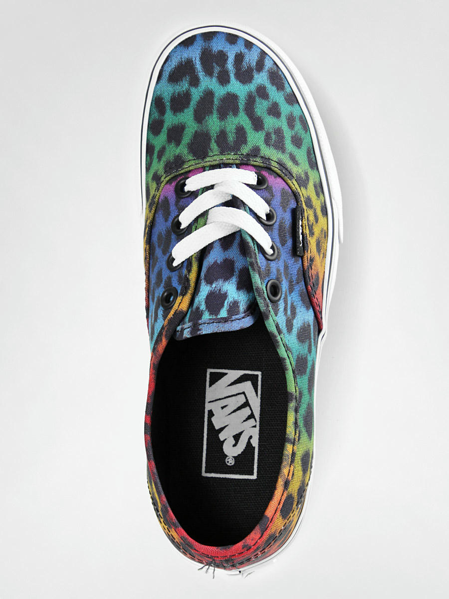 Black 2024 rainbow vans