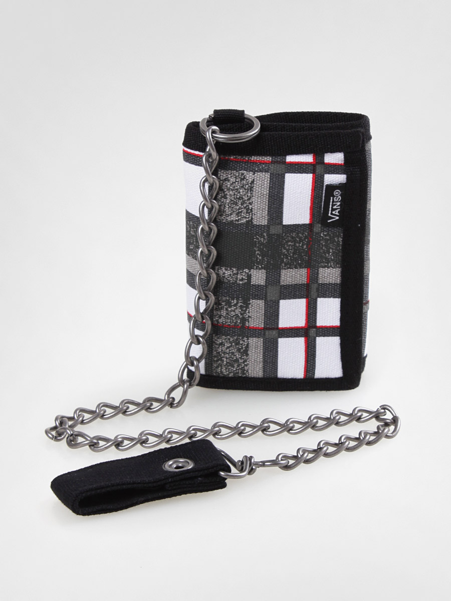 Vans wallet Otw Collage Chain (blk/wht/red plaid)