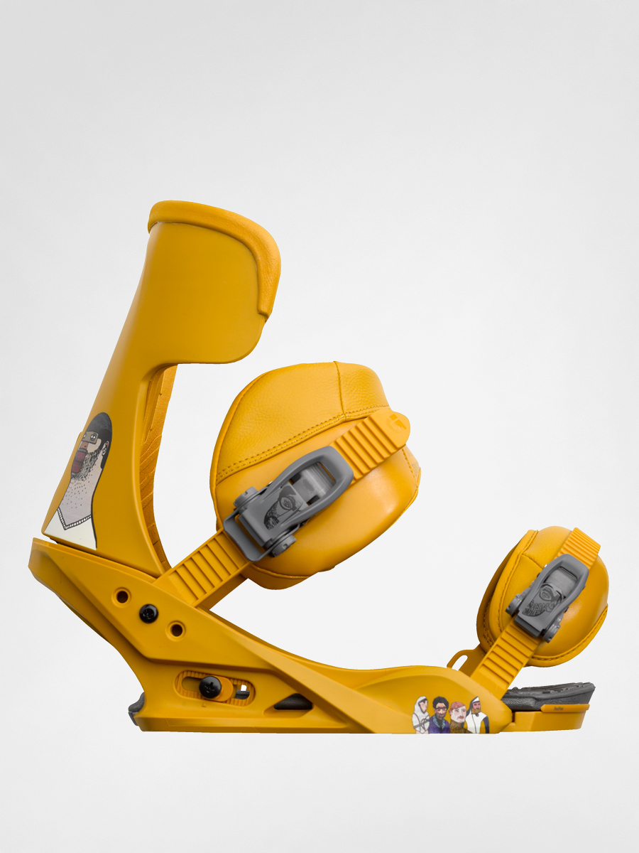 Mens Burton snowboard bindings Cobrashark (old yolk)