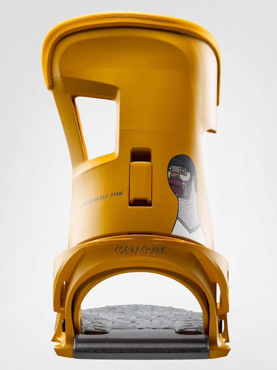 Burton snowboard bindings Cobrashark - yellow (old yolk)