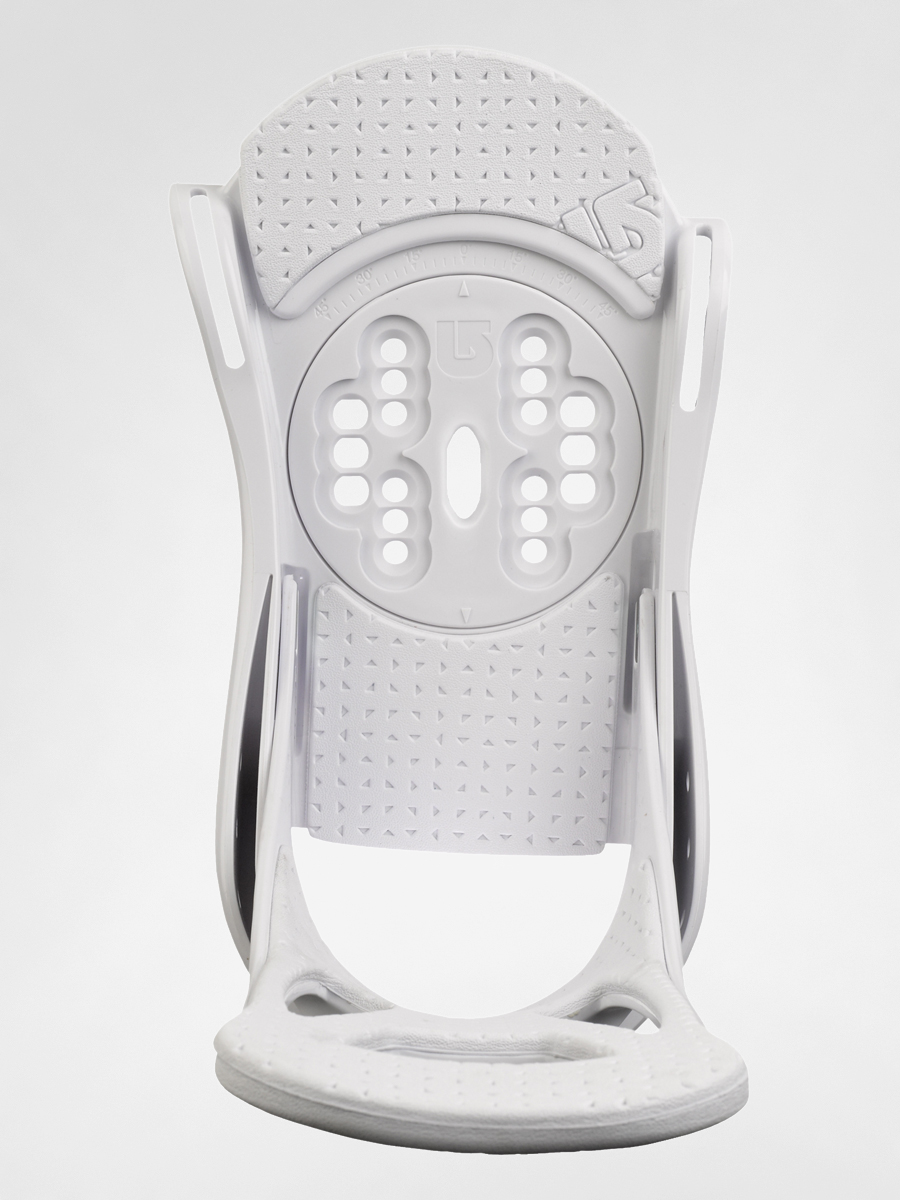 Mens Burton snowboard bindings Freestyle (white)