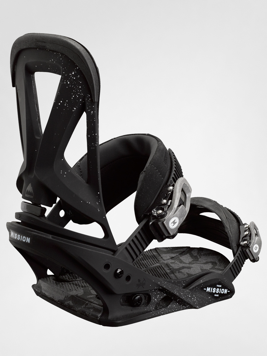 Mens Burton snowboard bindings Mission (black lung)