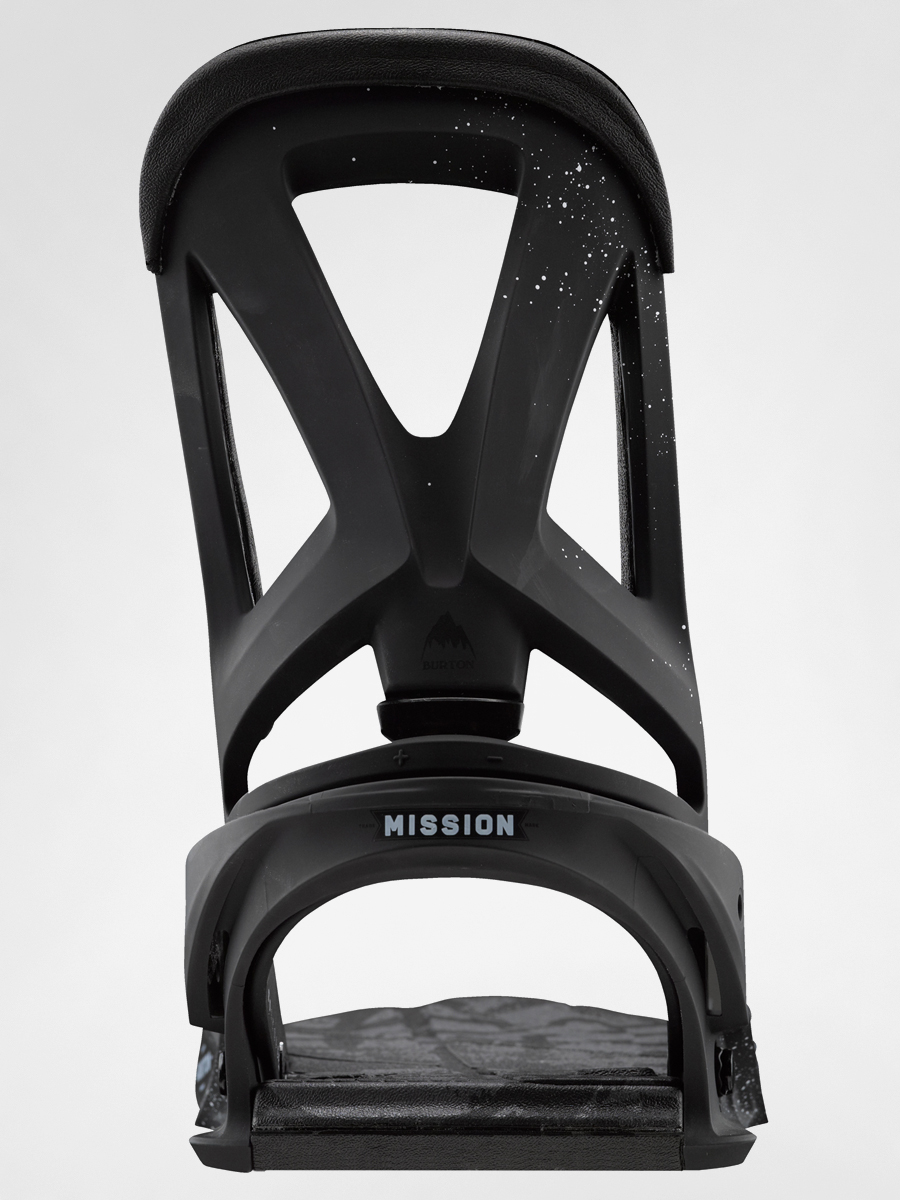 Mens Burton snowboard bindings Mission (black lung)