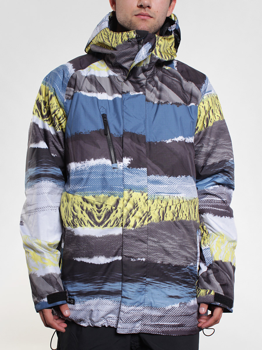 Quiksilver snowboard jacket 474 - multicolor (travis stripe)